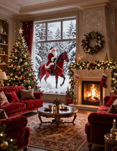 Winter Wonderland Living Room