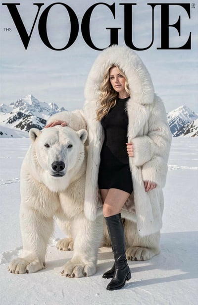 Arctic Luxe: Polar Bear Companion