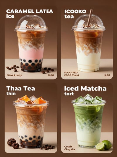 Beverage Advertising Grid