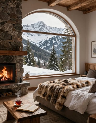 Cozy Mountain Retreat Bedroom