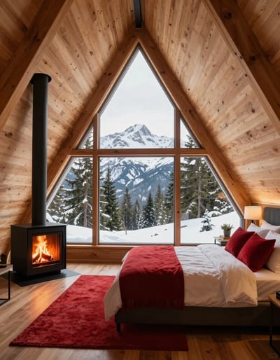 Cozy Mountain Retreat Bedroom