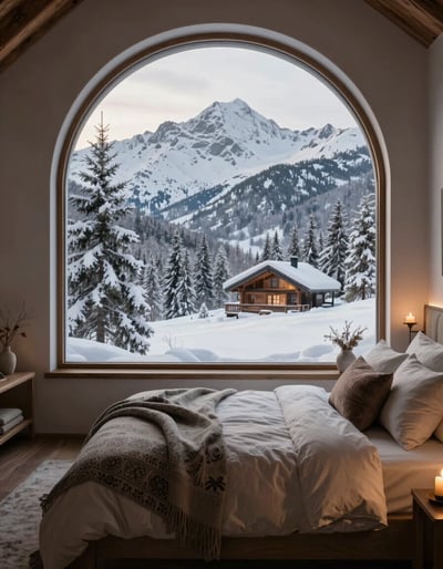 Cozy Mountain Retreat Bedroom