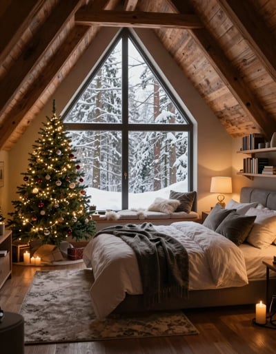 Cozy Winter Attic Retreat