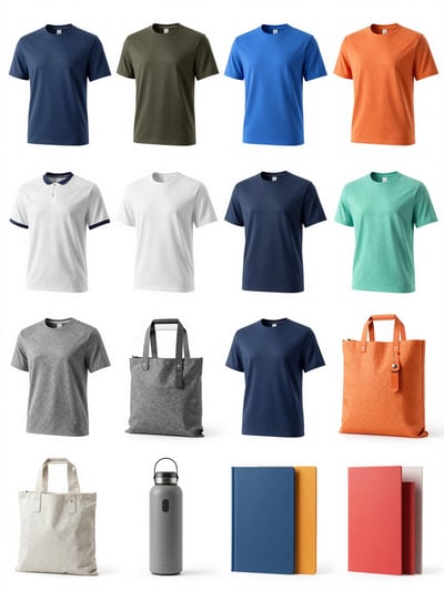 Customizable Promotional Products Collage