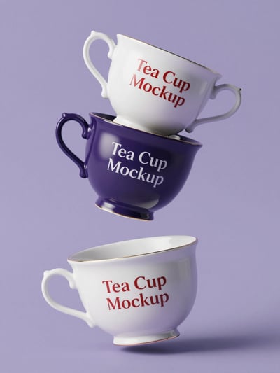 Elegant Tea Cup Mockup