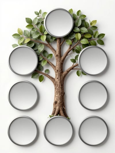Family Tree Heritage Graphic