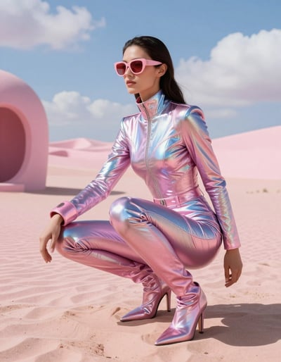 Futuristic Desert Chic