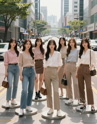Korean Casual Chic