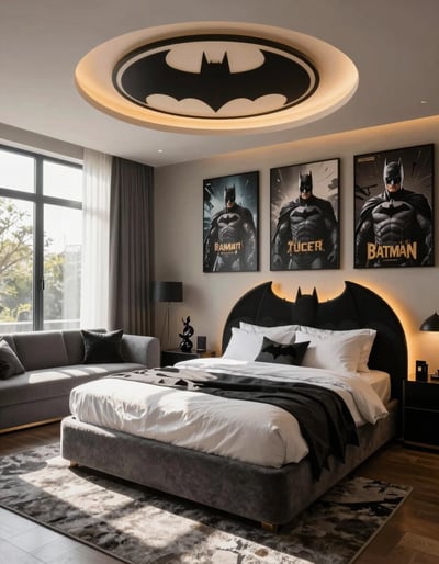 Luxurious Batman Bedroom