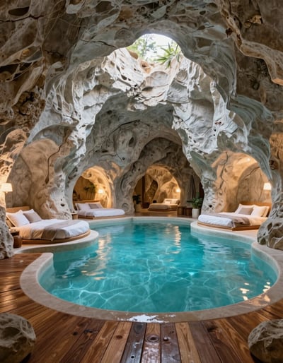 Luxurious Cave Retreat
