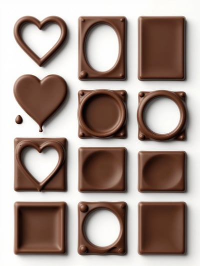 Luxurious Chocolate Product Mockup
