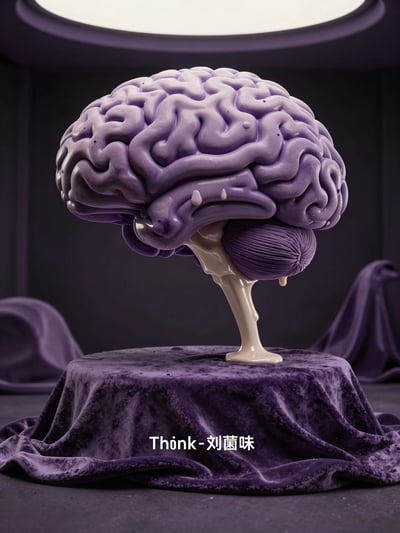 Luxury Brain-Shaped Fashion Product Mockup
