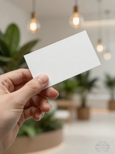 Luxury Business Card Mockup