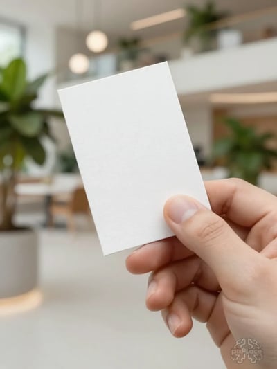 Luxury Business Card Mockup