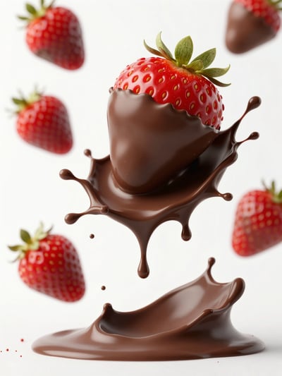 Luxury Chocolate-Covered Strawberry