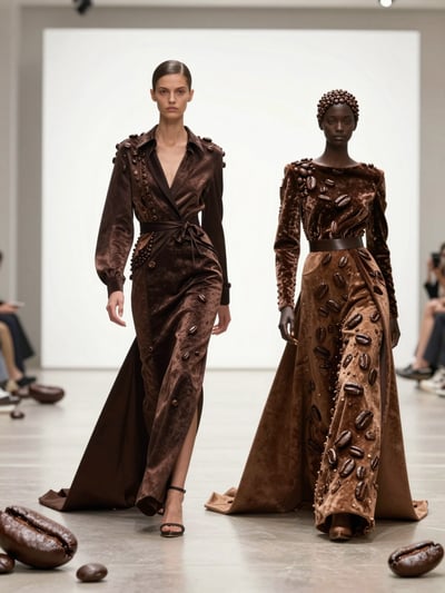 Luxury Coffee Bean Fashion Collection