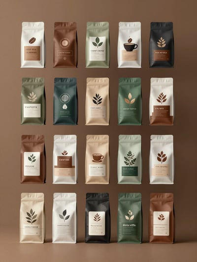 Luxury Coffee Packaging Collection
