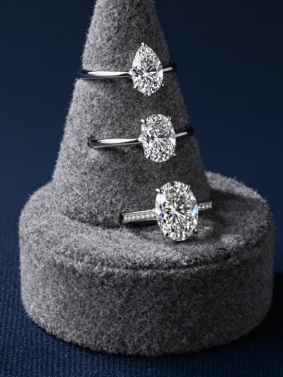 Luxury Diamond Ring Showcase