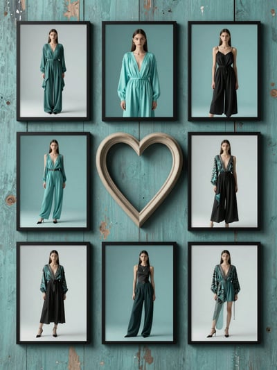 Luxury Fashion Collection Mockup