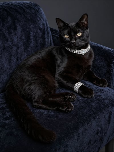 Luxury Feline Jewelry