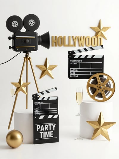 Luxury Hollywood Party Decorations