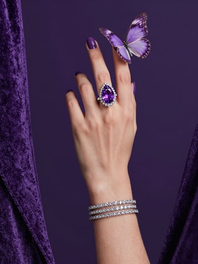 Luxury Jewelry Campaign Image