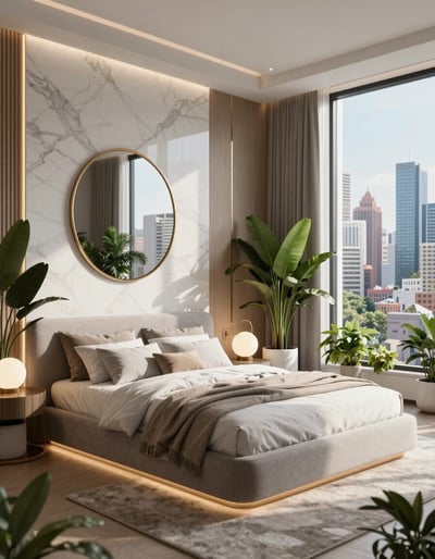 Luxury Modern Bedroom Oasis