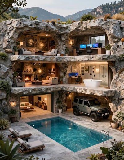 Luxury Underground Bunker