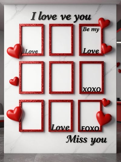 Luxury Valentine's Day Photograph Frames