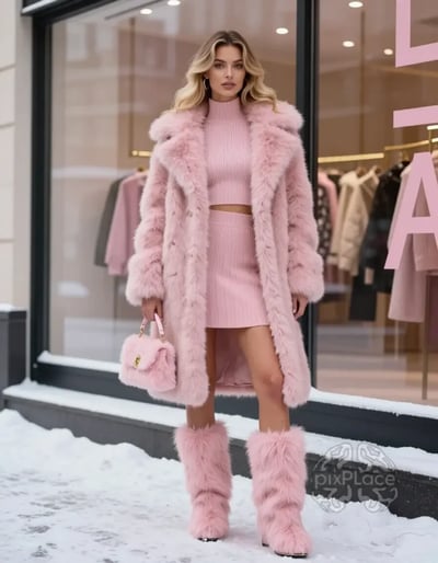 Luxury Winter Chic Fashion Editorial