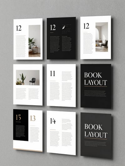 Modern Book Layout Template