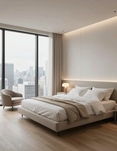 Modern City Oasis Bedroom