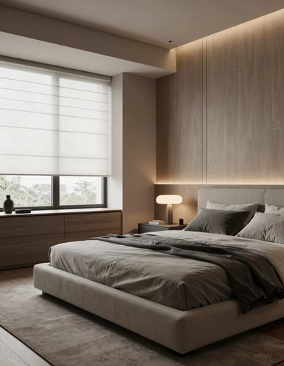 Modern Minimalist Bedroom