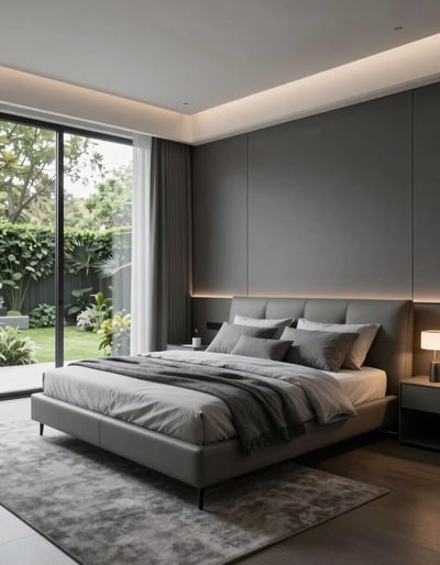 Modern Minimalist Bedroom