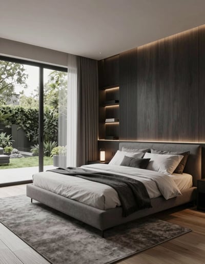 Modern Minimalist Bedroom Oasis