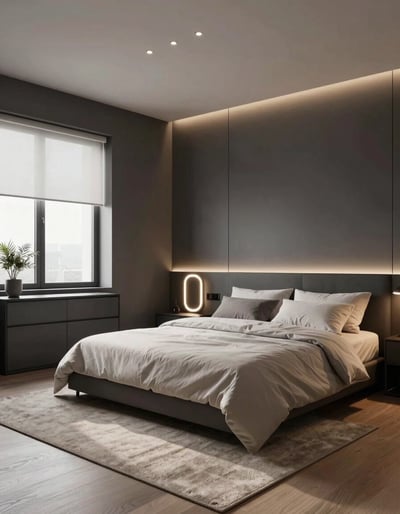 Modern Minimalist Bedroom