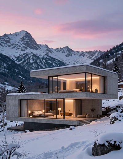 Modern Mountain Retreat