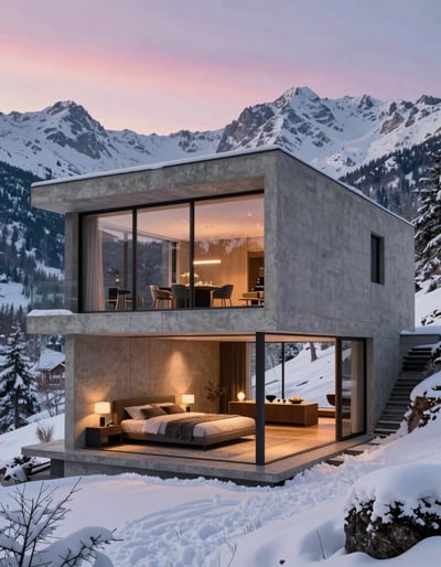 Modern Mountain Retreat