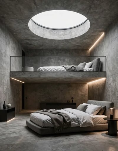 Modern Underground Bunker Retreat