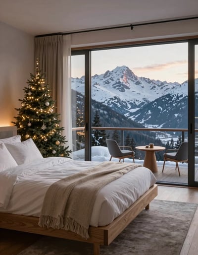 Mountain Lodge Christmas Retreat