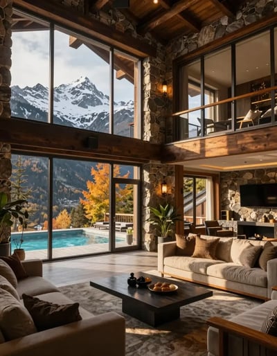 Mountain Lodge Luxury Retreat
