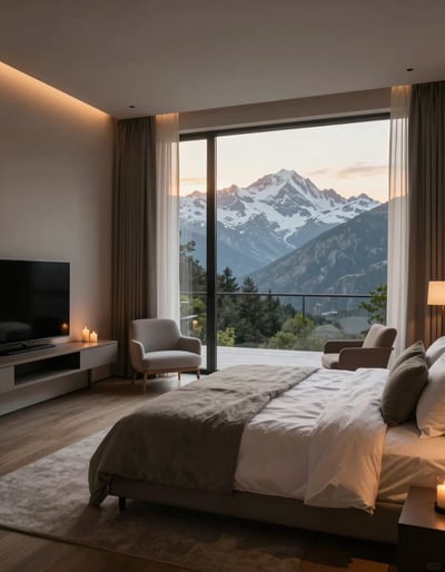 Mountain Retreat Bedroom