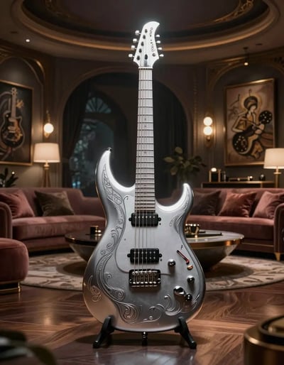 Mystical Guitar Display