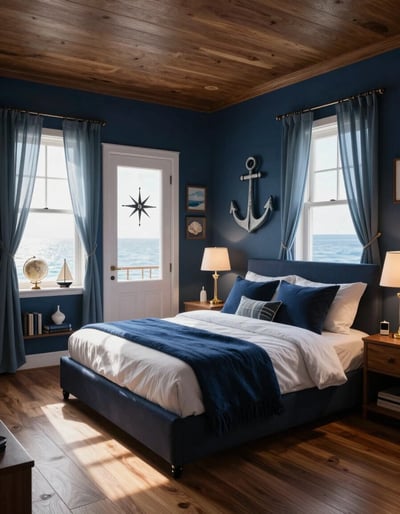 Nautical Serenity Bedroom