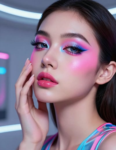 Neon Dreams Fashion Editorial