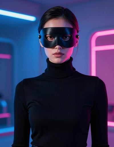 Neon Noir Fashion Statement
