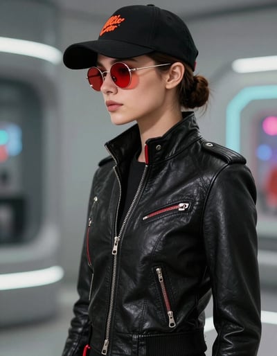 Neon Noir Fashion