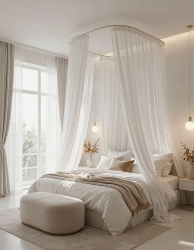 Serene Minimalist Bedroom Oasis