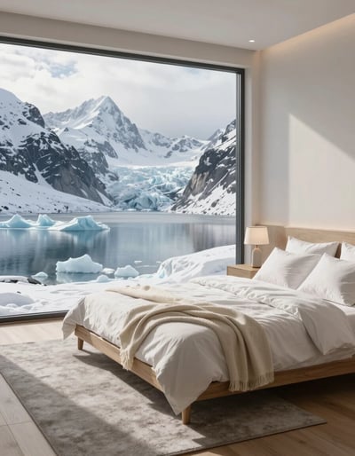 Serene Mountain Retreat Bedroom
