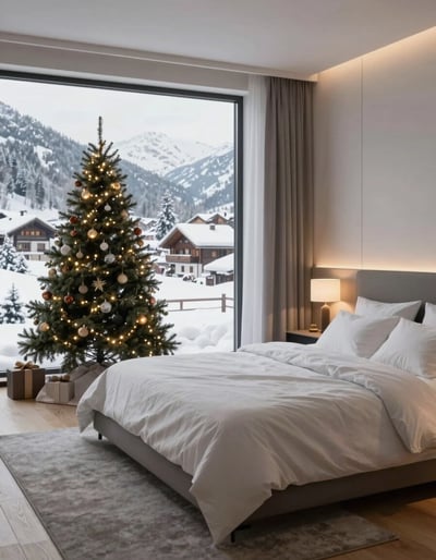 Serene Mountain Retreat Bedroom